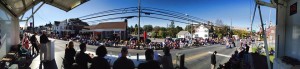 View from the judges' stand